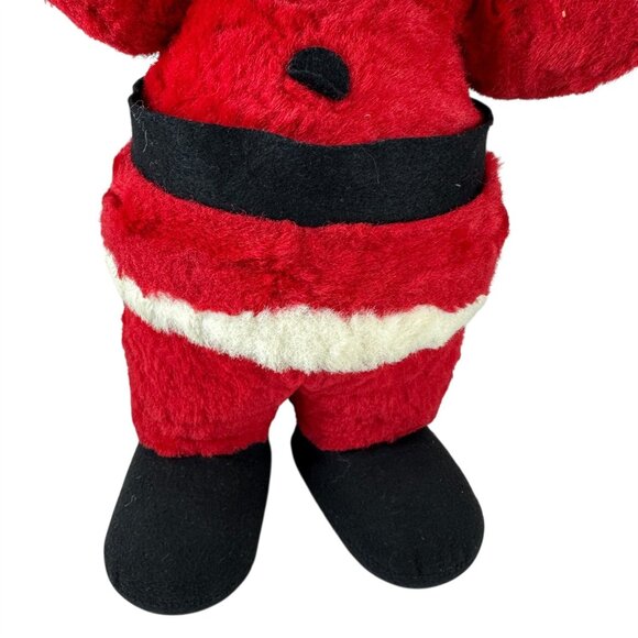 Knickerbocker Baby Santa Claus Plush Figure Christmas Holiday 16 in Vintage 1955 - Picture 3 of 7